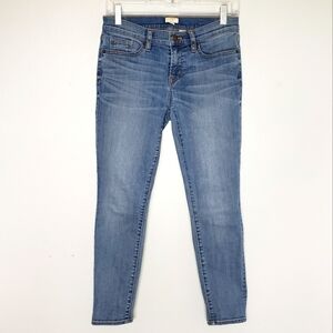 J. Crew Factory 26 x 26 mid rise light wash skinny jeans